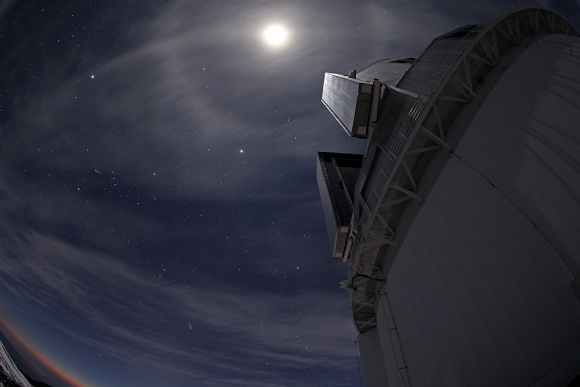 The Subaru Telescope atop Mauna Kea. CHARIS works in conjunction with Subaru. Image: Dr. Hideaki Fujiwara - Subaru Telescope, NAOJ.